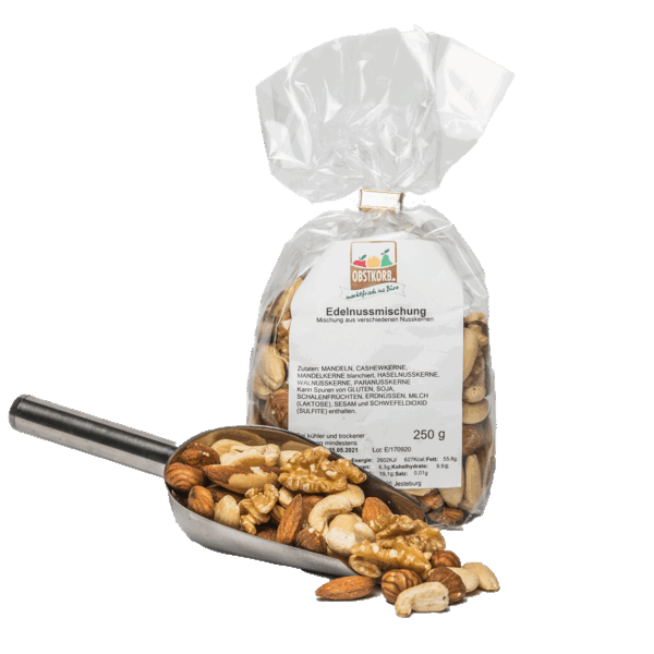 Edelnuss-Mischung | Beutel - Inhalt ca. 250 g